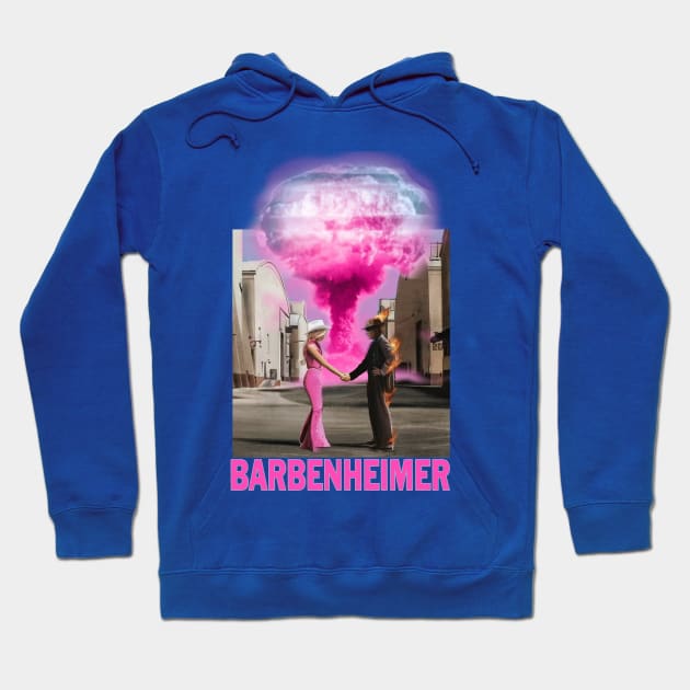 Barbie x Oppenheimer 23 Hoodie by kusuyma